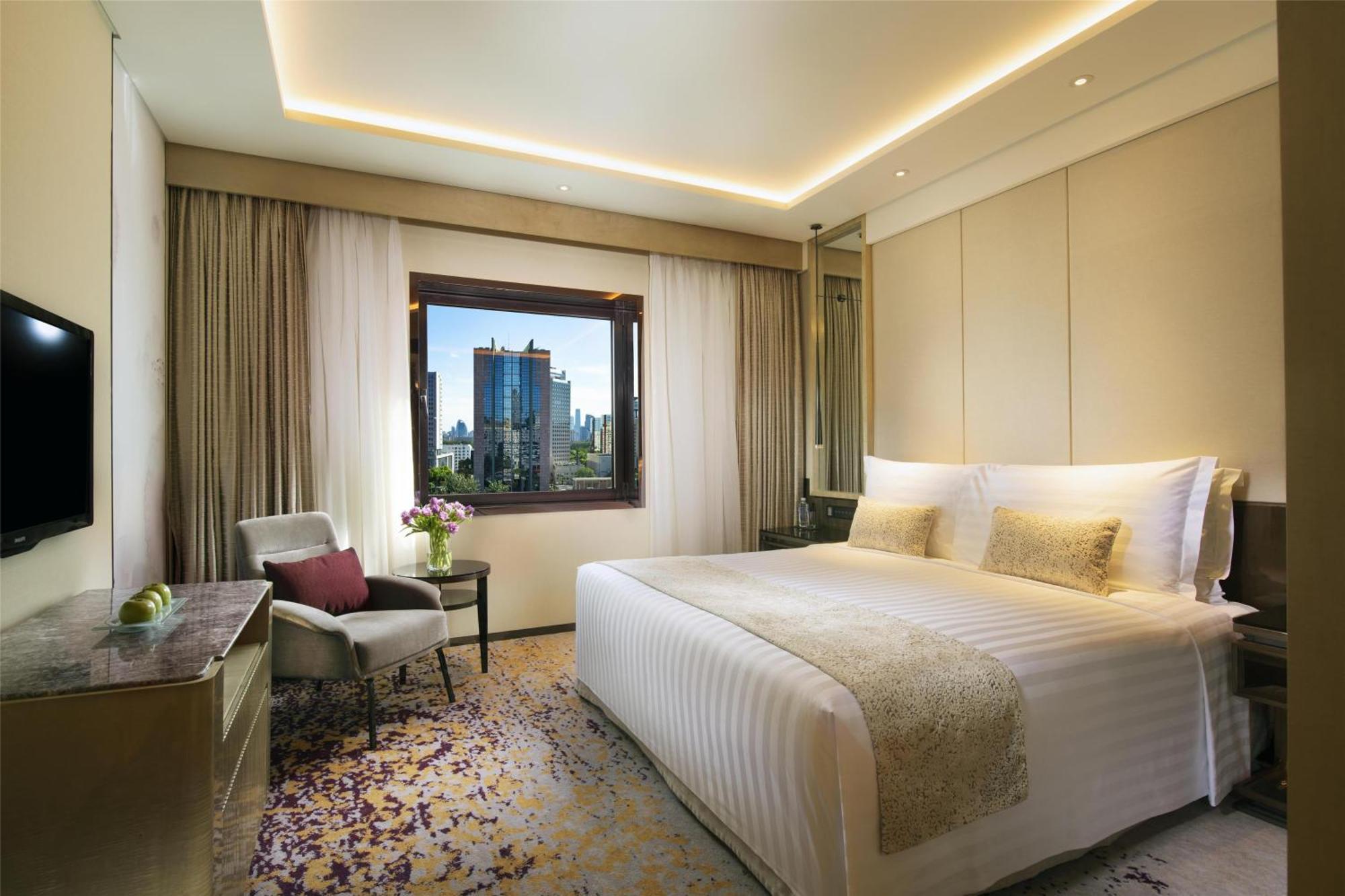 Kempinski Hotel Beijing Yansha Center Экстерьер фото